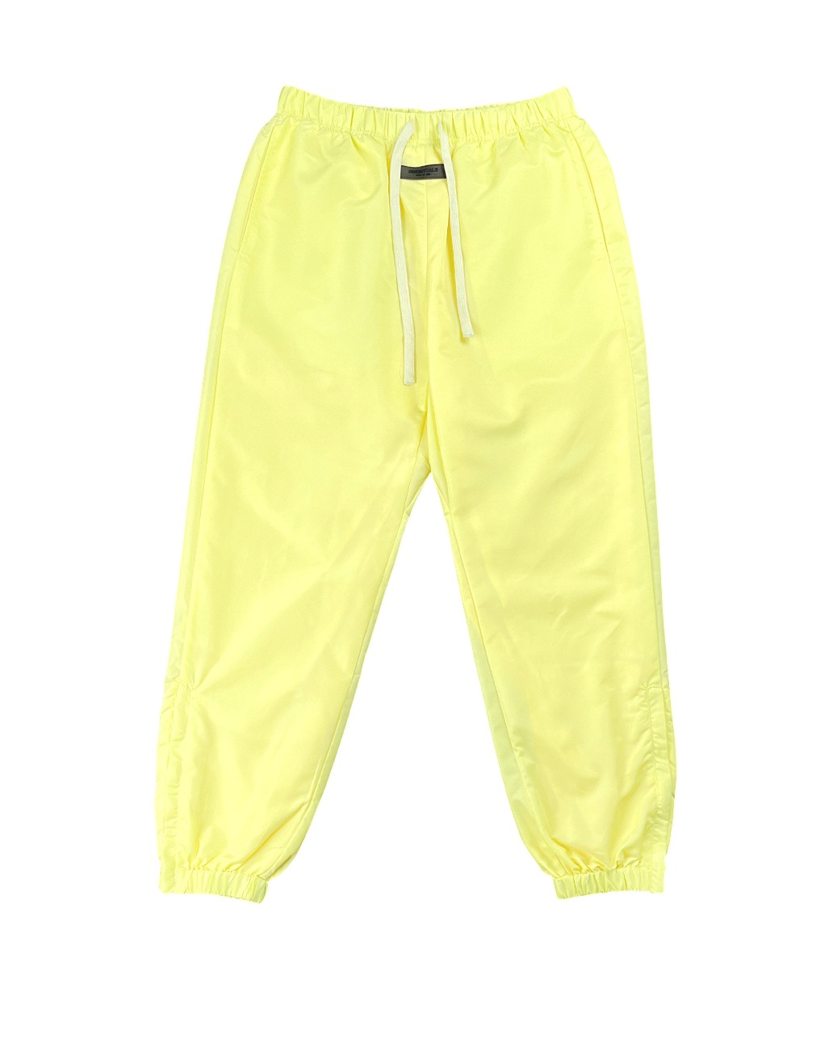 Fear Of God Essentials Nylon Track Pants With Logo Yellow