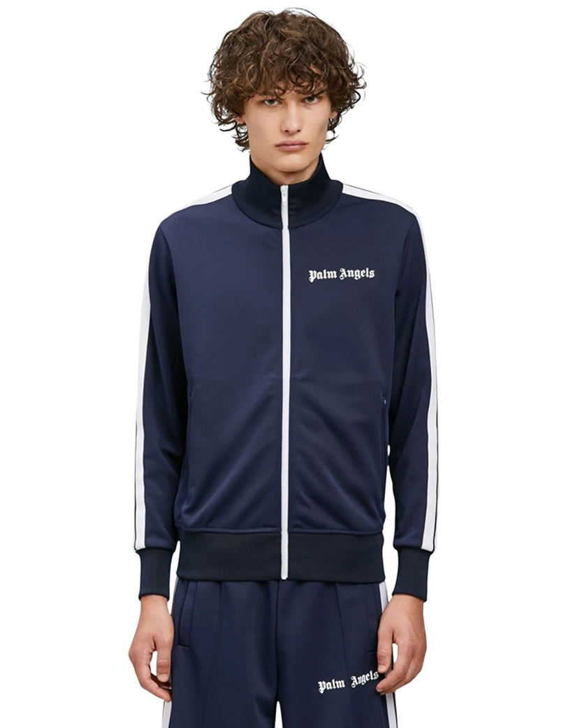 Palm Angels Classic Track Jacket Navy Blue