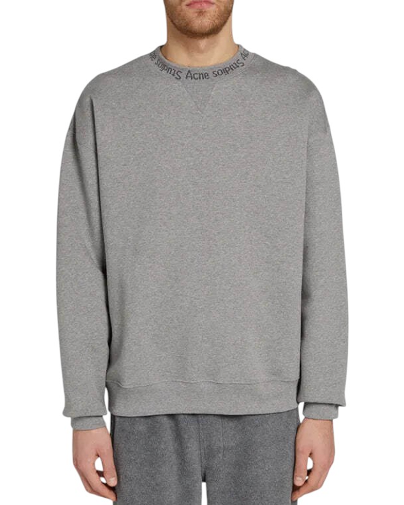 Acne Studios Flogho Crew Sweat Grey