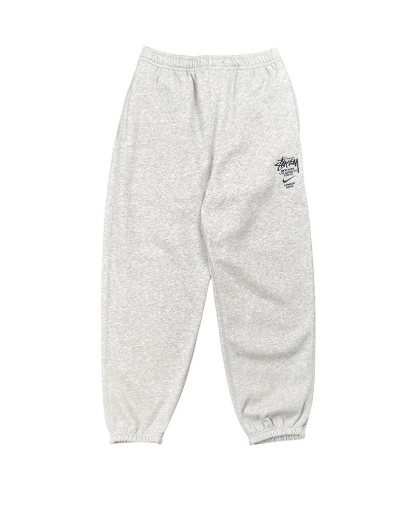 NIKE X STUSSY Fleece Pants Grey