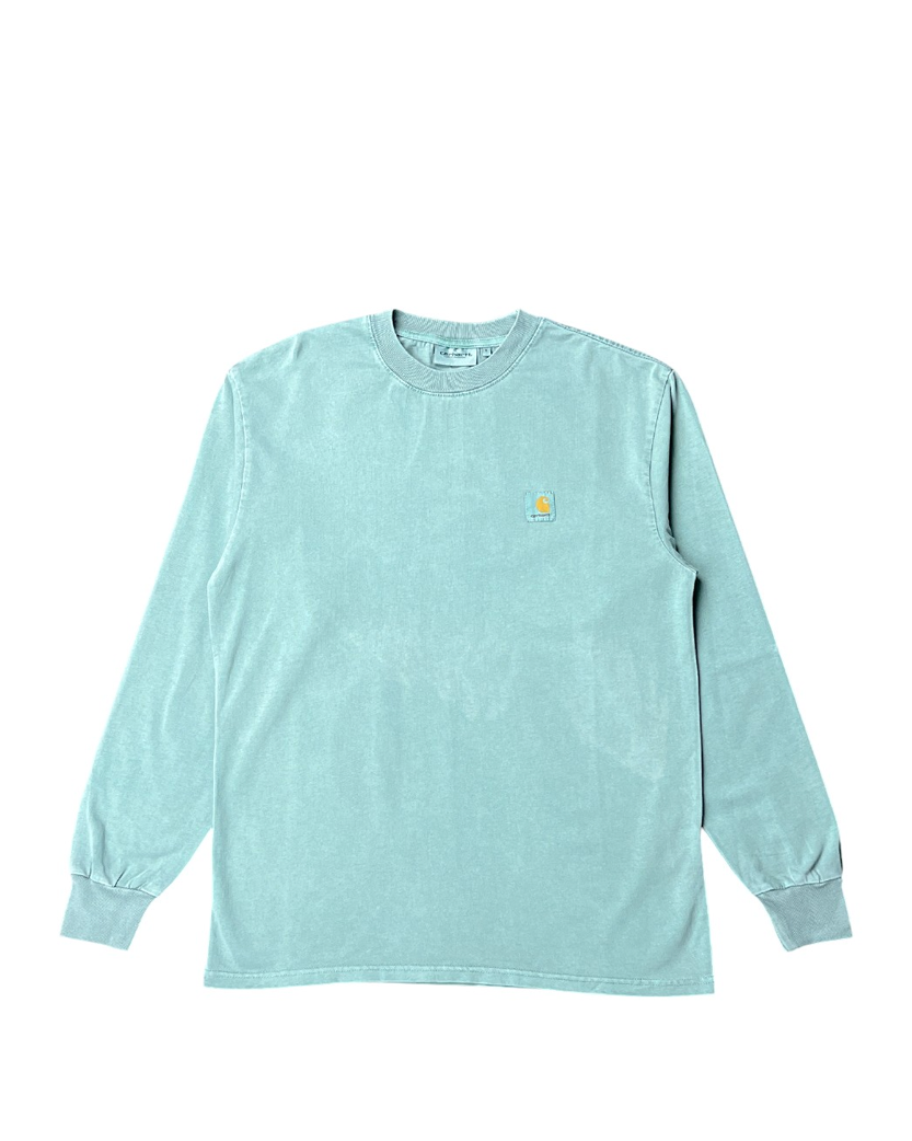 Carhartt WIP Vista Long Sleeve T-Shirt Eucalyptus