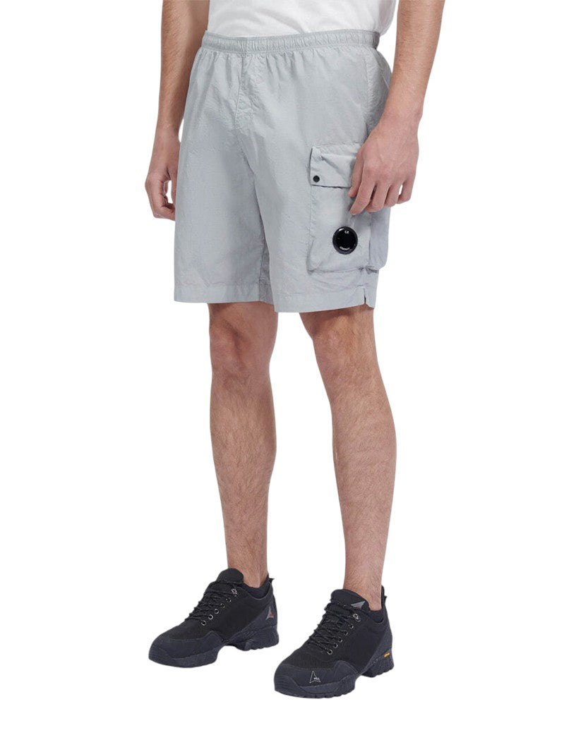 C.P. COMPANY Flatt Nylon Lens Swim Shorts Grey