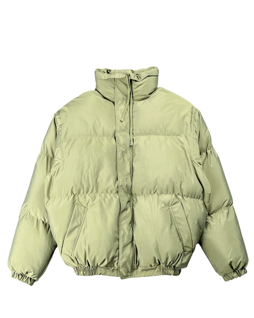 Fear Of God Essentials Puffer Jacket Green