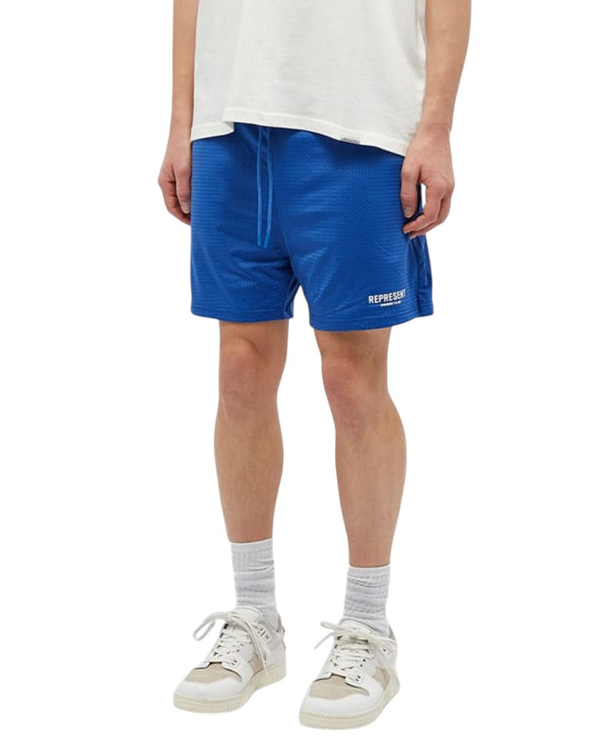 REPRESENT OWNERS CLUB MESH SHORTS - COBALT