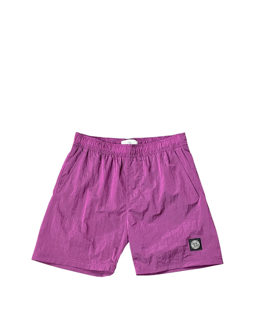 B0943 Beach Nylon Shorts Magenta SI0166-MA