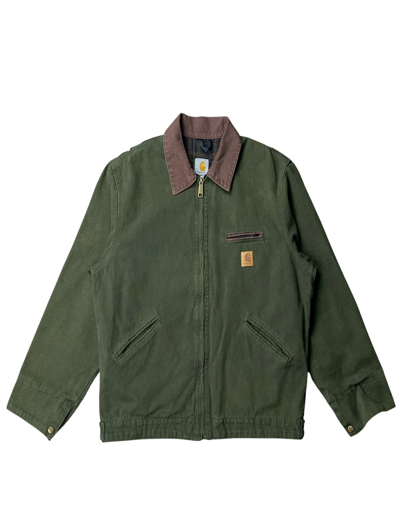 Carhartt WIP J97 Sandstone Duck Detroit Moss/Brown