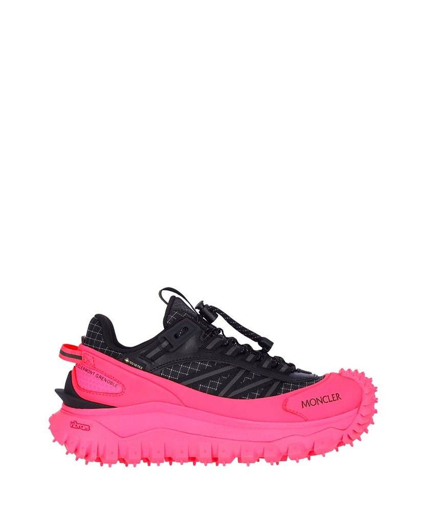 Moncler Trailgrip GTX Low Top Sneaker Fuchsia/Black