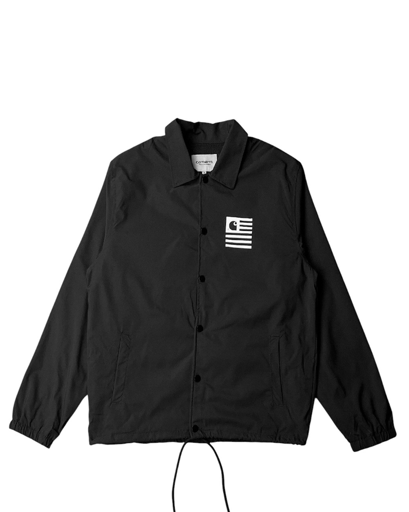 Carhartt WIP State Pile Coach Jacket Black