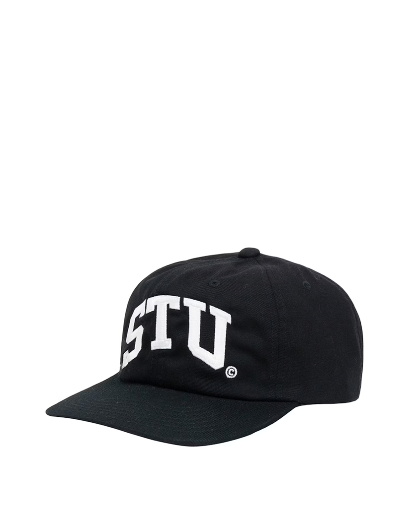 STUSSY Stu Arch Cap Black