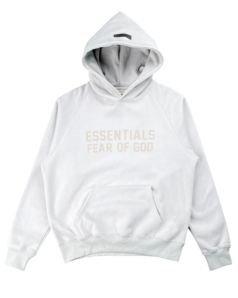 Fear Of God Essentials Hoodie Smoke