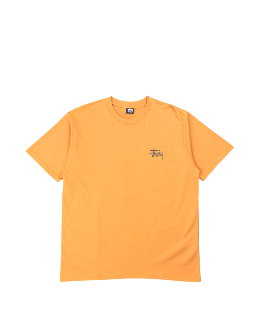STUSSY Print T-Shirt Brown