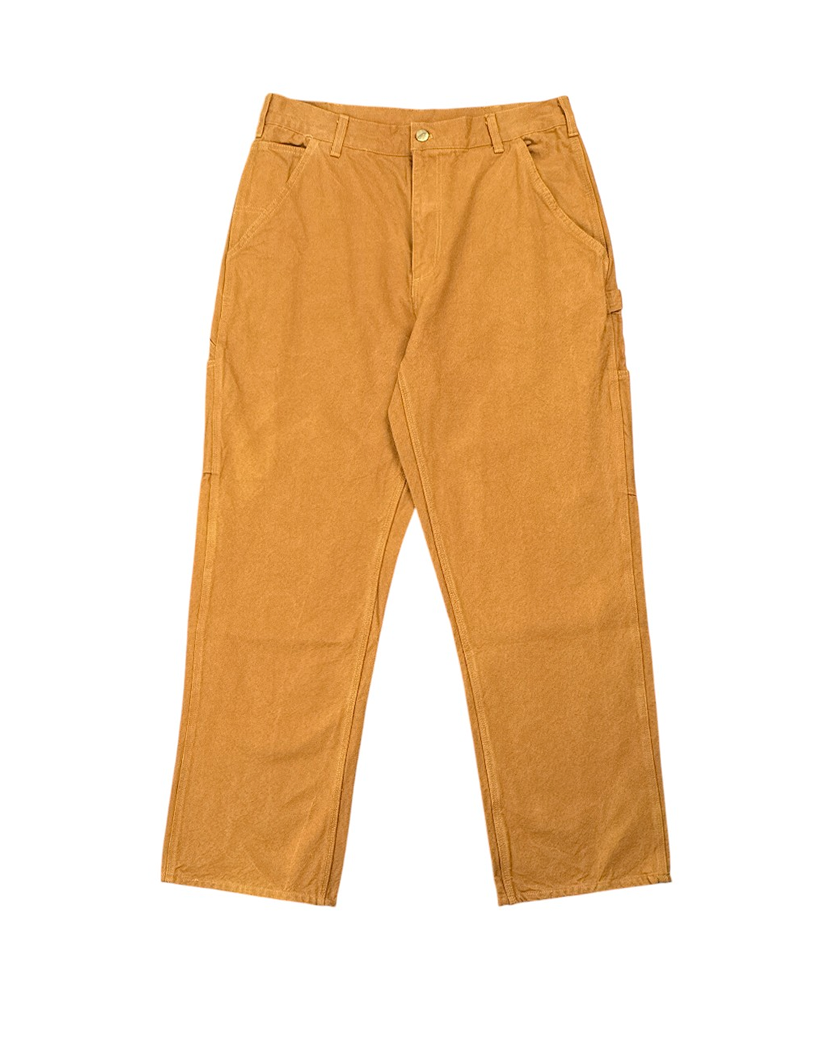 Carhartt WIP B11 Washed Duck Work Dungaree Brown