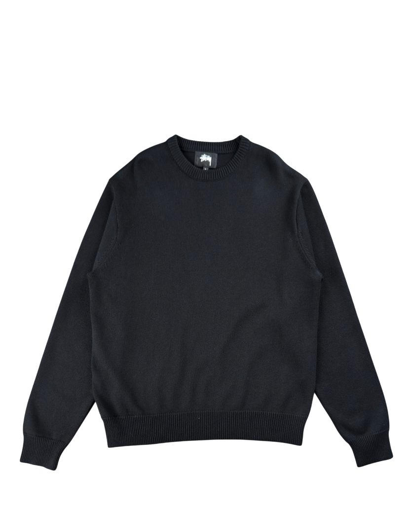 STUSSY Authentic Workgear Sweater Black