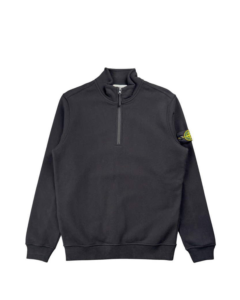 62720 Half-Zip Sweatshirt Black SI0219-BK