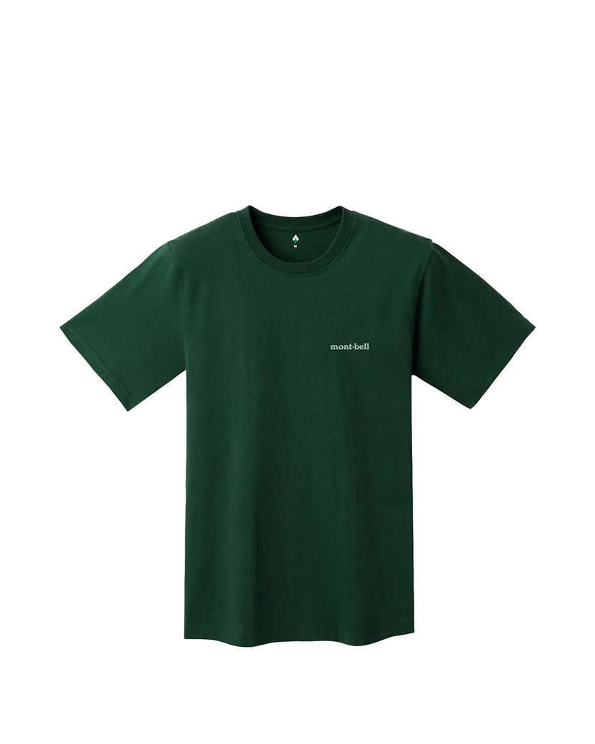 Mont Bell Wickron T-shirt Dark Green