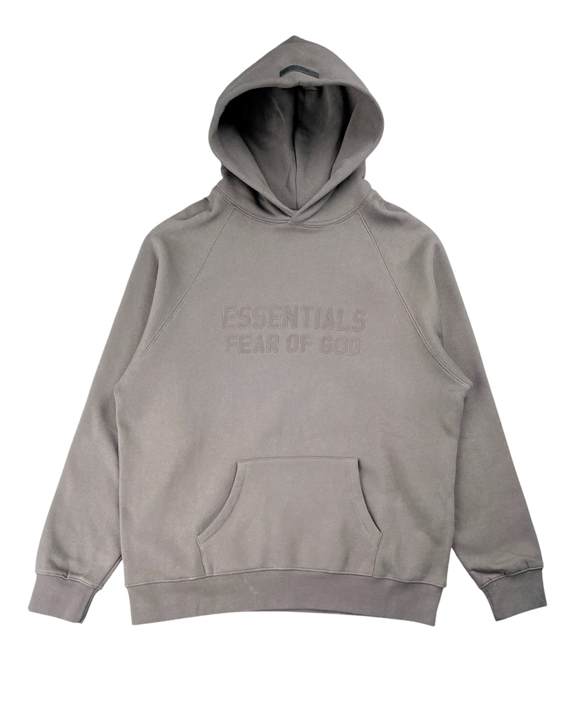 Fear Of God Essentials Hoodie Off Black
