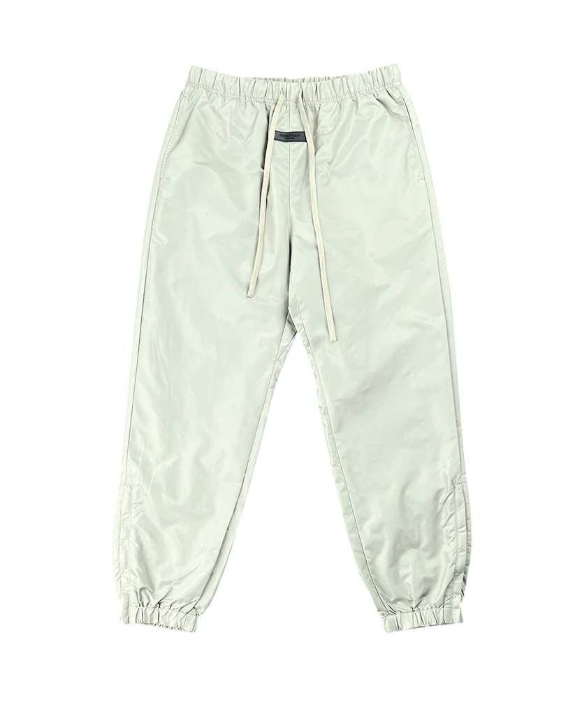 Fear Of God Essentials Nylon Track Pants With Logo Green