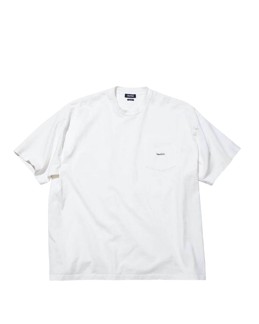 NAUTICA Pocket T-shirt White