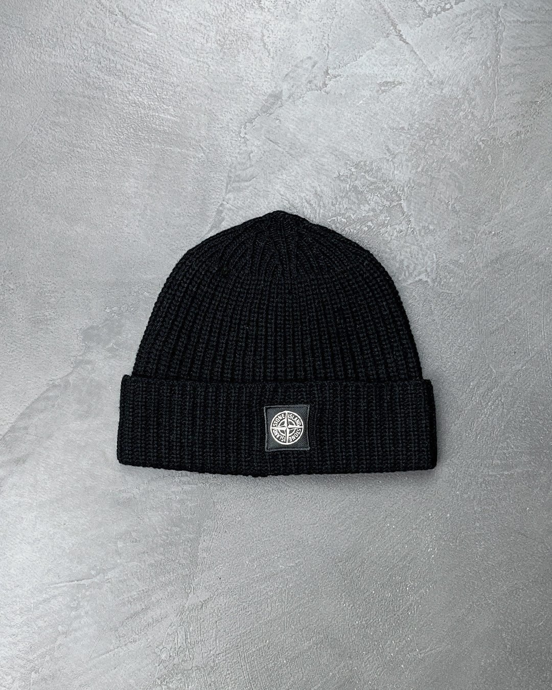 N10B5 Wool-Knit Beanie Hat Black SI0112-BK