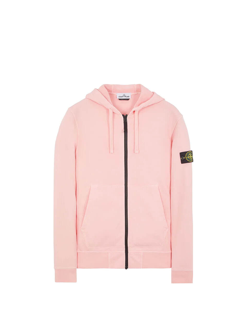 64251 Classic Zip Hooded Sweatshirt Light Pink SI0142-LP