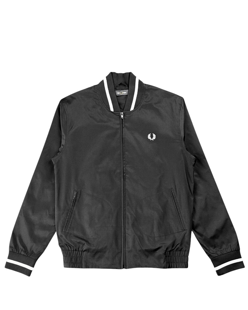 FRED PERRY LAUREL WREATH BOMBER Black