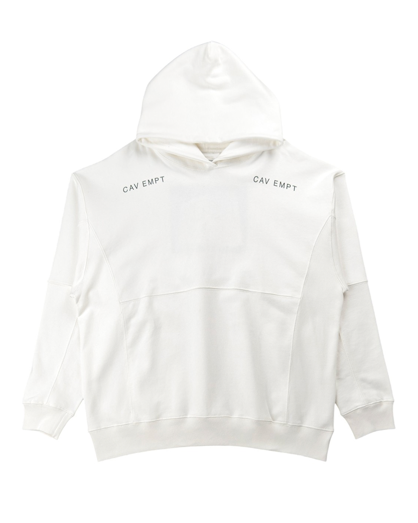 CAV EMPT MD PURSUIT OF FORM HEAVY HOODY White CAV123 - UNIFORM