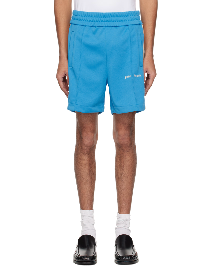 Palm Angels Classic Track Shorts Light Blue