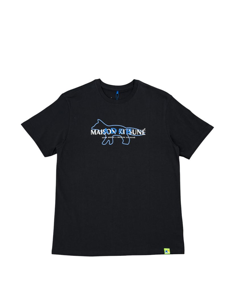Ader Error x Maison Kitsune Layout Tee Black