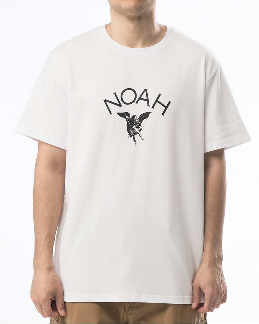 NOAH City of Angels Logo Tee White