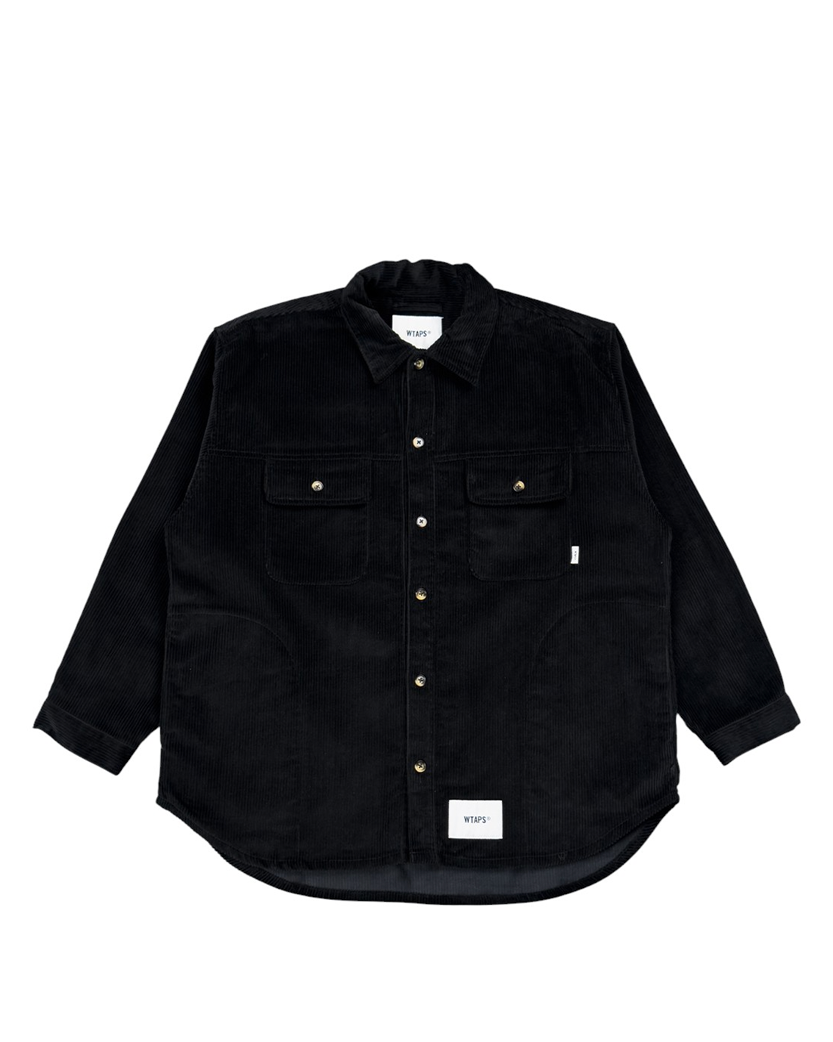 WTAPS WCPO 02 LS Cotton Twill Black
