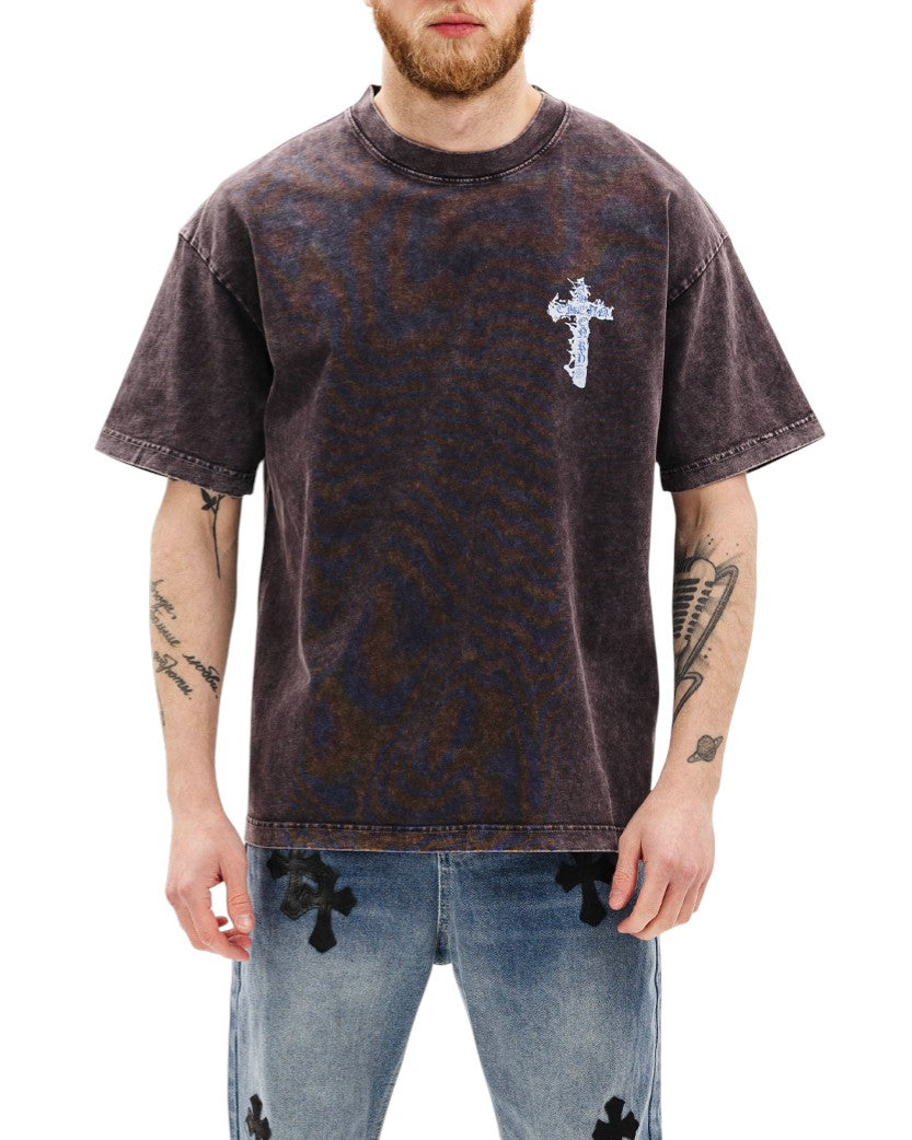 Chrome Hearts T-Shirt Apricot Black CH100-BK
