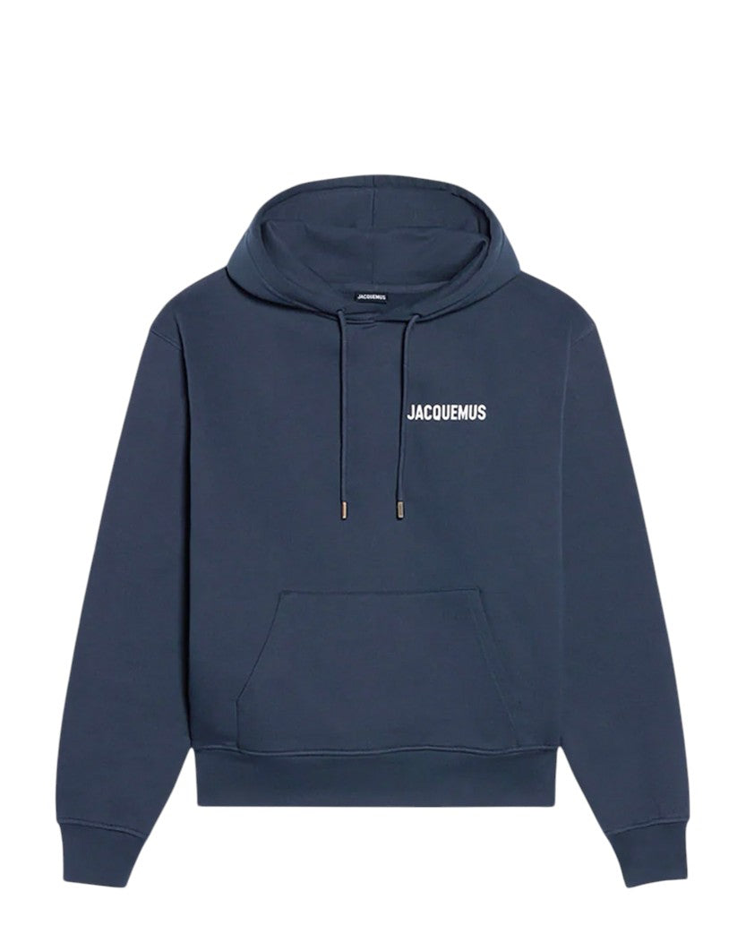 Jacquemus Le Sweatshirt Hoodie Navy