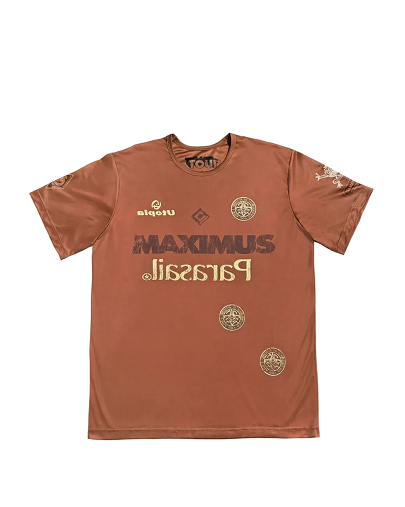 Travis Scott Cactus Jack Circus Maximus Soccer Jersey Brown