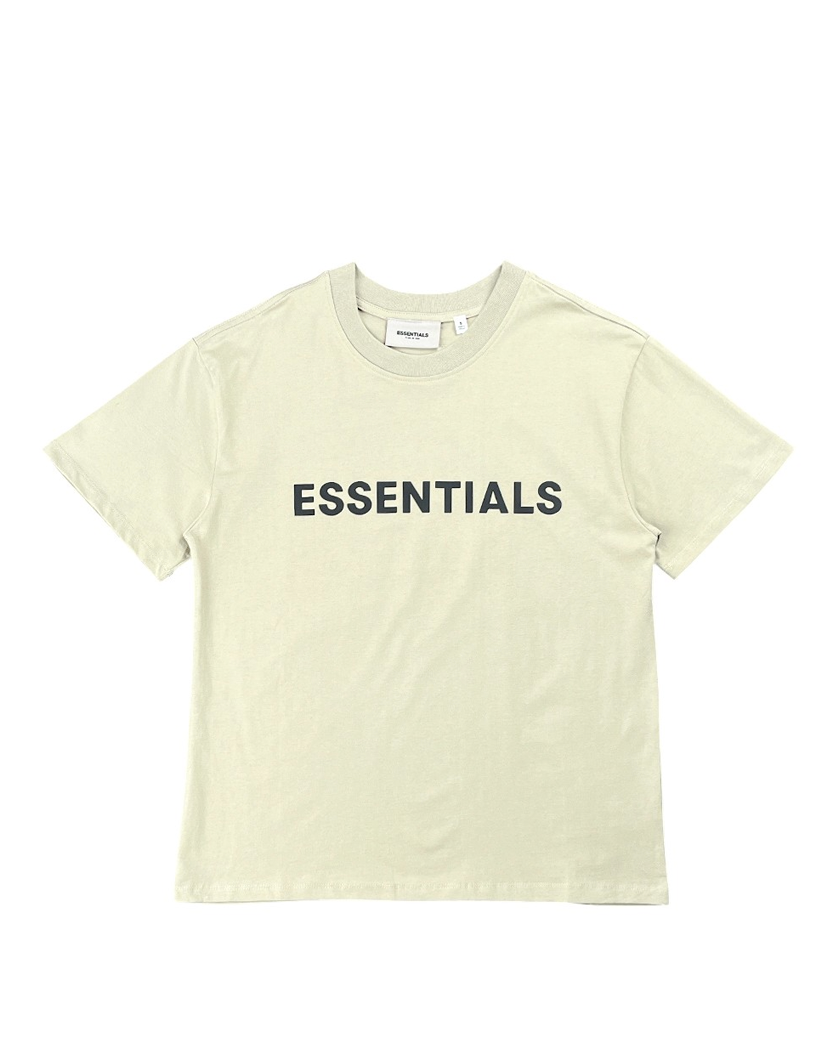Fear Of God Essentials Front Logo T-Shirt Taupe