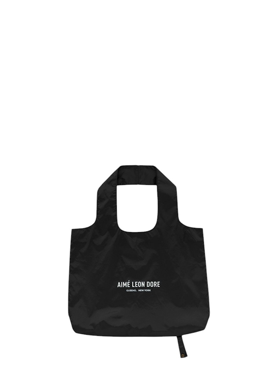 Aime Leon Dore Packable Logo Tote Black