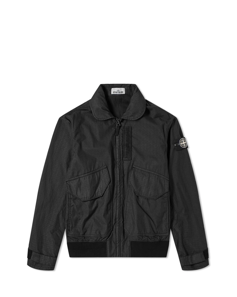 43699 Reflective Weave Ripstop-TC Jacket Black SI0290-BK