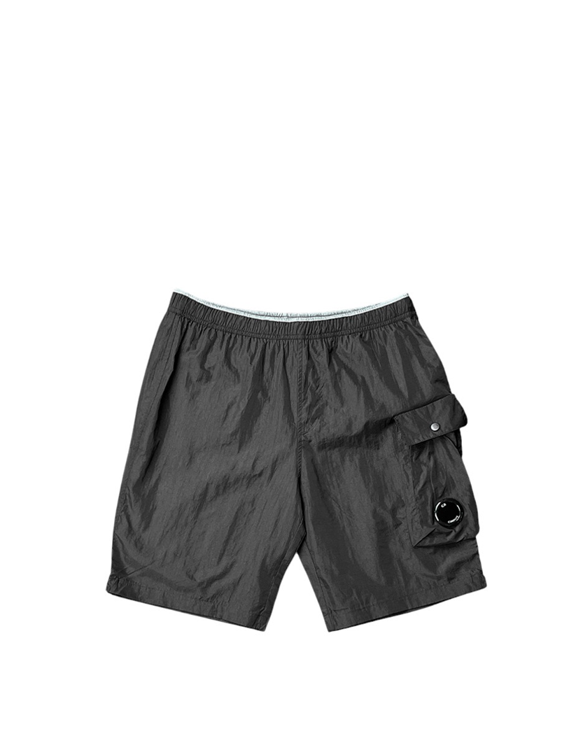 C.P. COMPANY Flatt Nylon Lens Swim Shorts Black