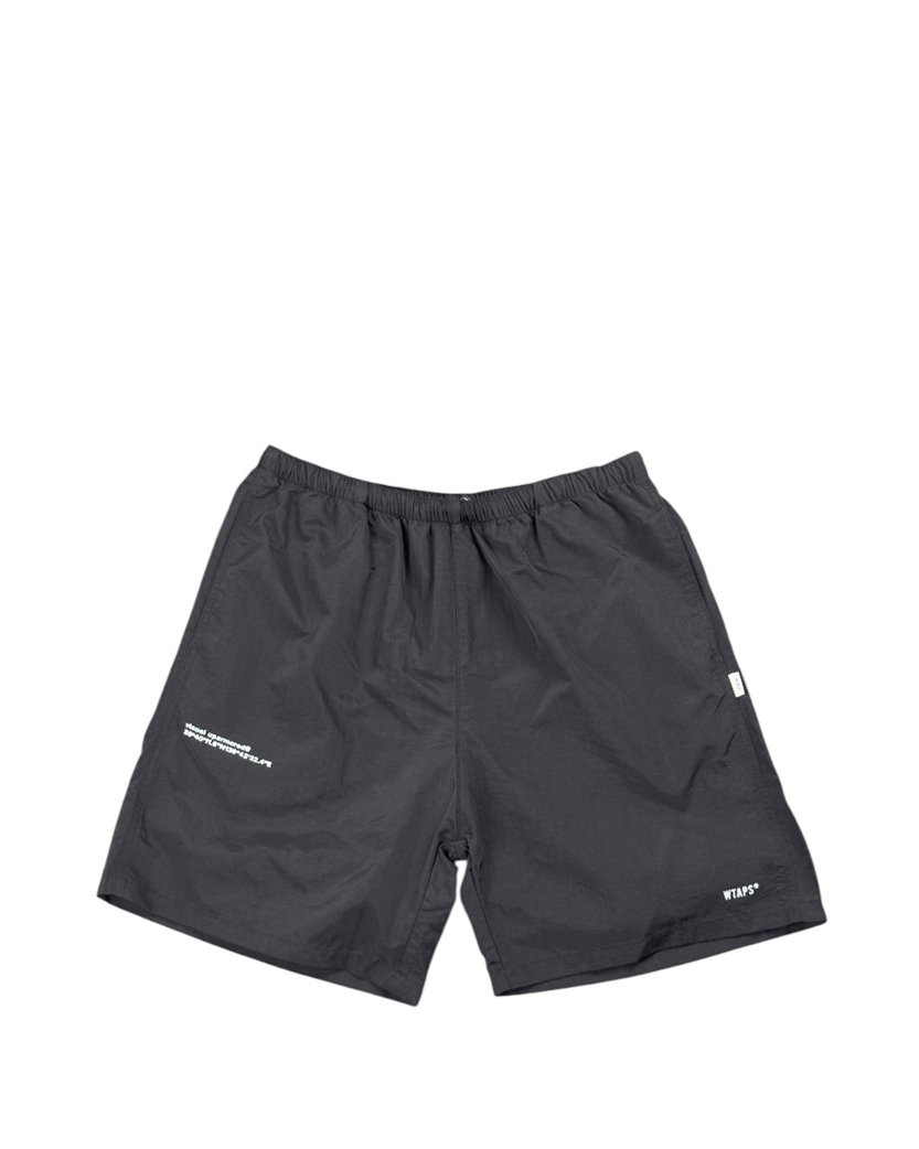 WTAPS Academy Nylon Taffeta Shorts Black