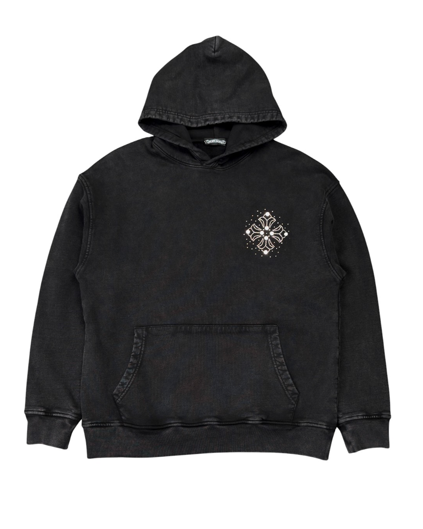 Chrome Hearts Hoodie Washed Black CH110-WBK