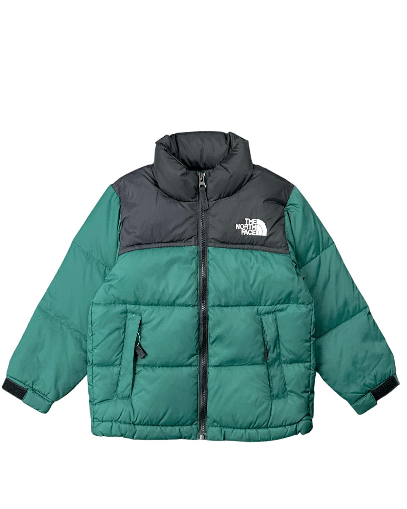 The North Face Youth 1996 Retro Nuptse Jacket Green