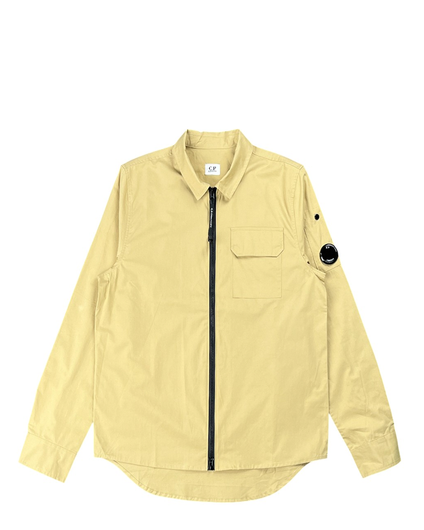 C.P. Company Logo-Appliqued Cotton-Gabardine Jacket Beige