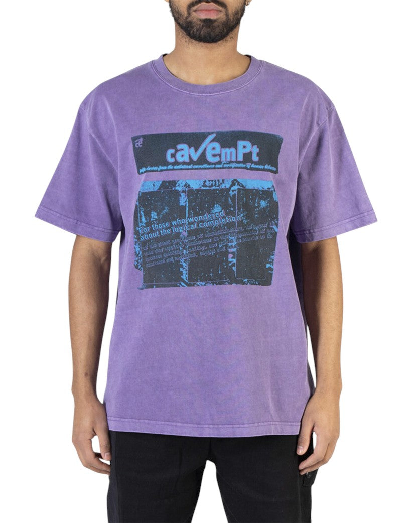 CAV EMPT Back Tee Purple CAV109