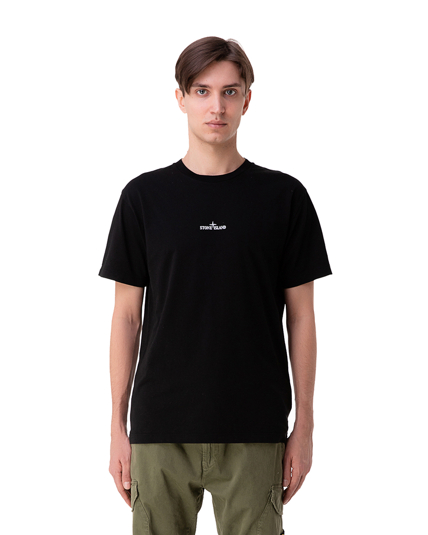 2NS84 Drone Two Print T-Shirt Black SI0118-BK