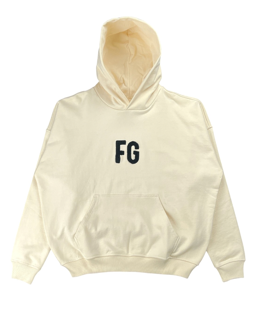 Fear Of God Everyday 'FG' Hoodie White