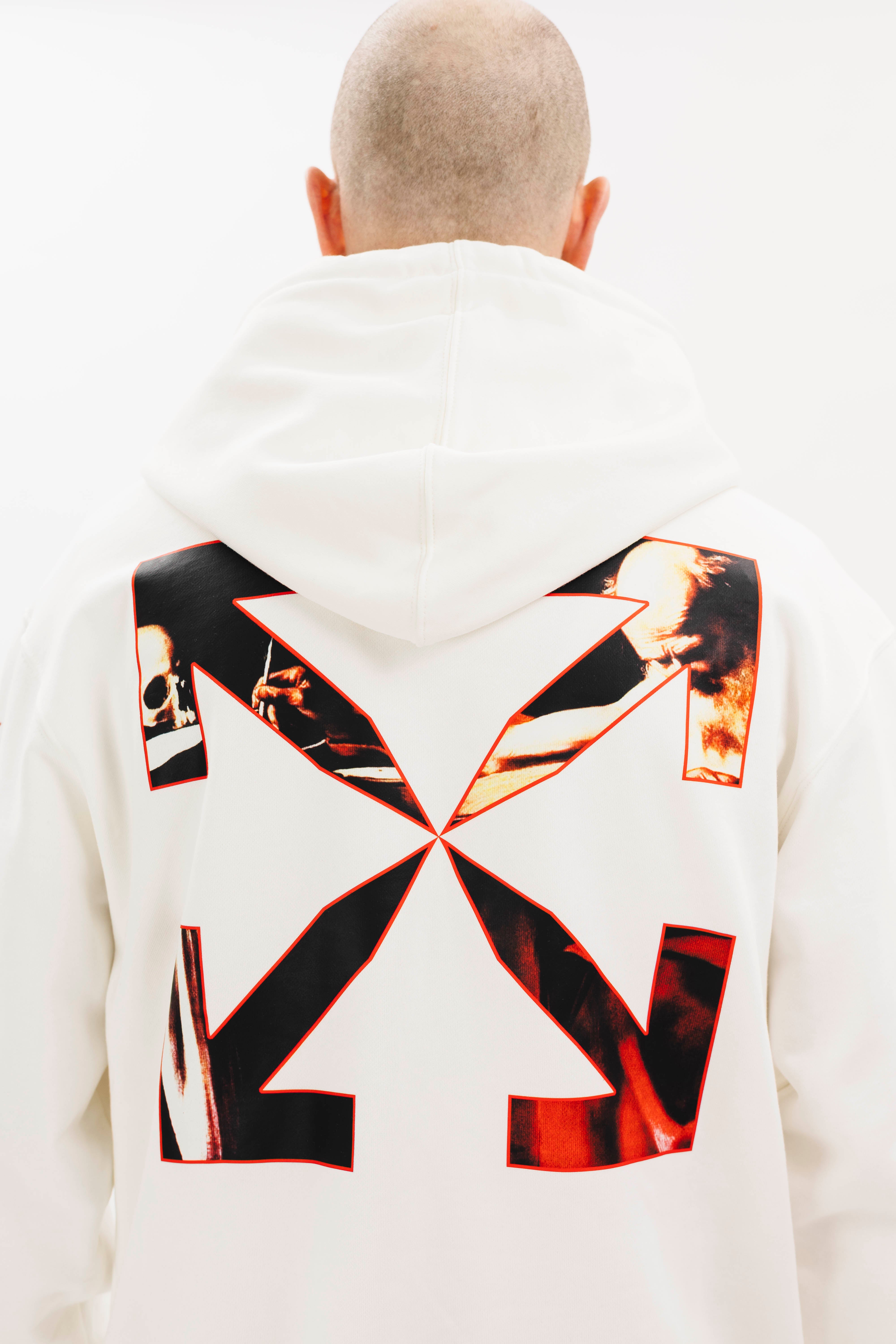 Худі OFF WHITE Caravaggio Hoodie White - UNIFORM