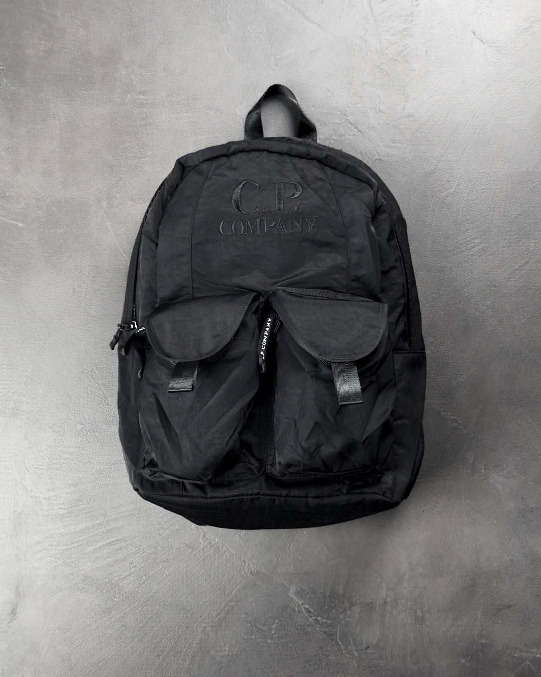 C.P. COMPANY Taylon P Mixed Backpack Black