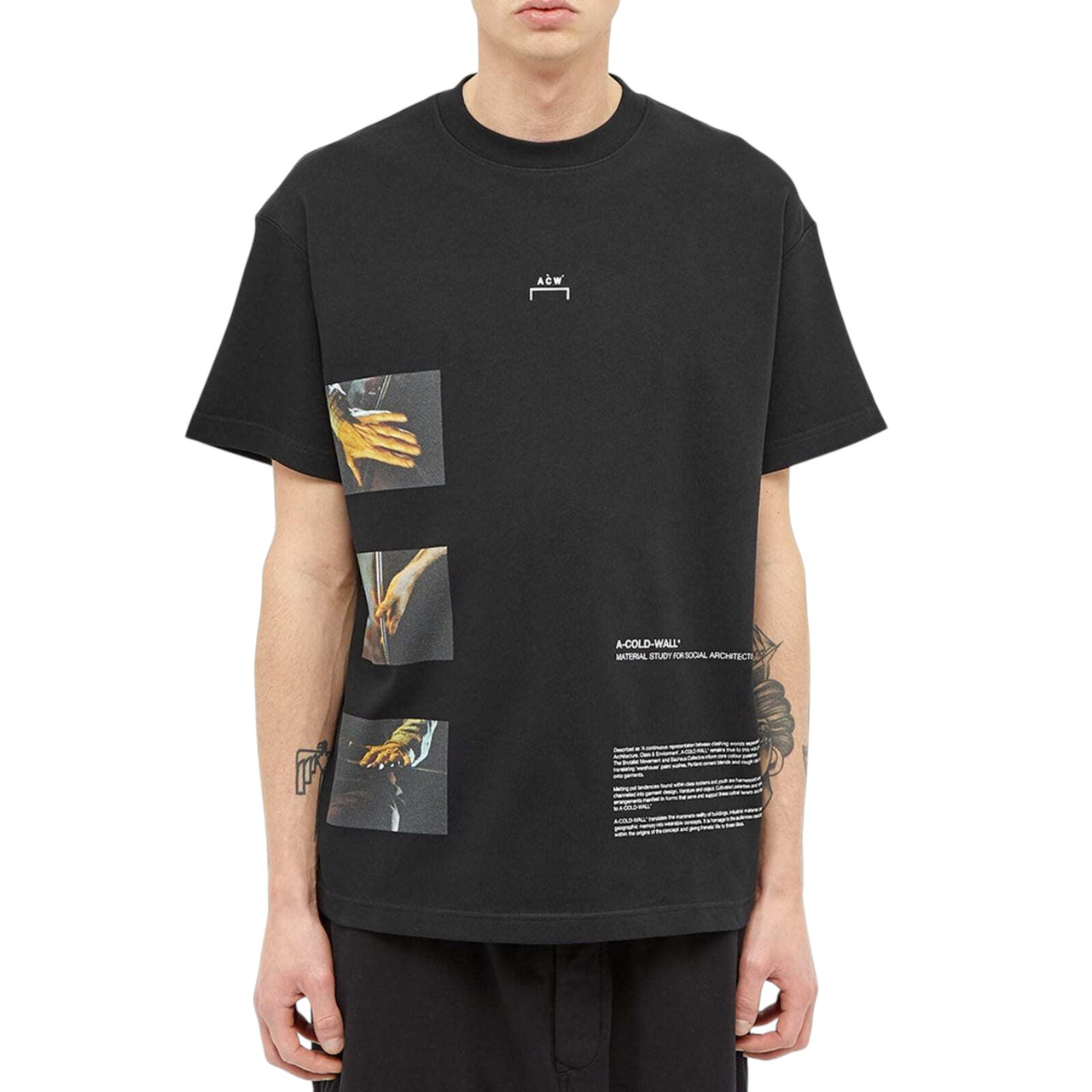 A-COLD-WALL* 20SS Glass Blower Tee Black