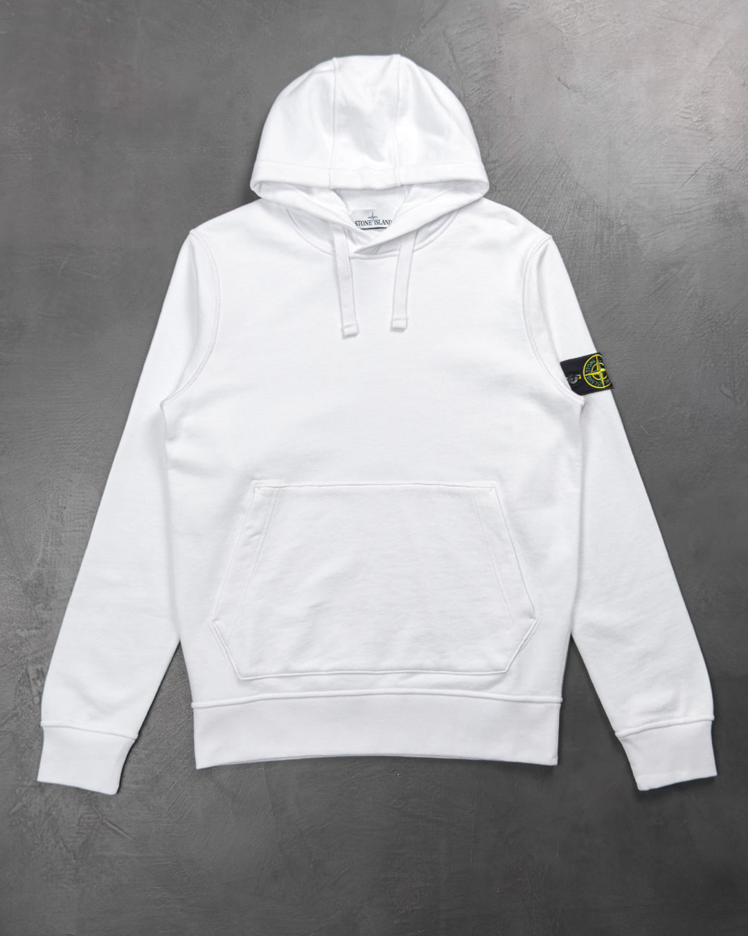 64151 Classic Hooded Sweatshirt White SI0140-WT