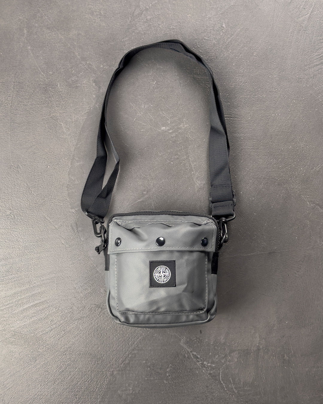90270 MUSSOLA GOMMATA CANVAS PRINT Belt bag Grey