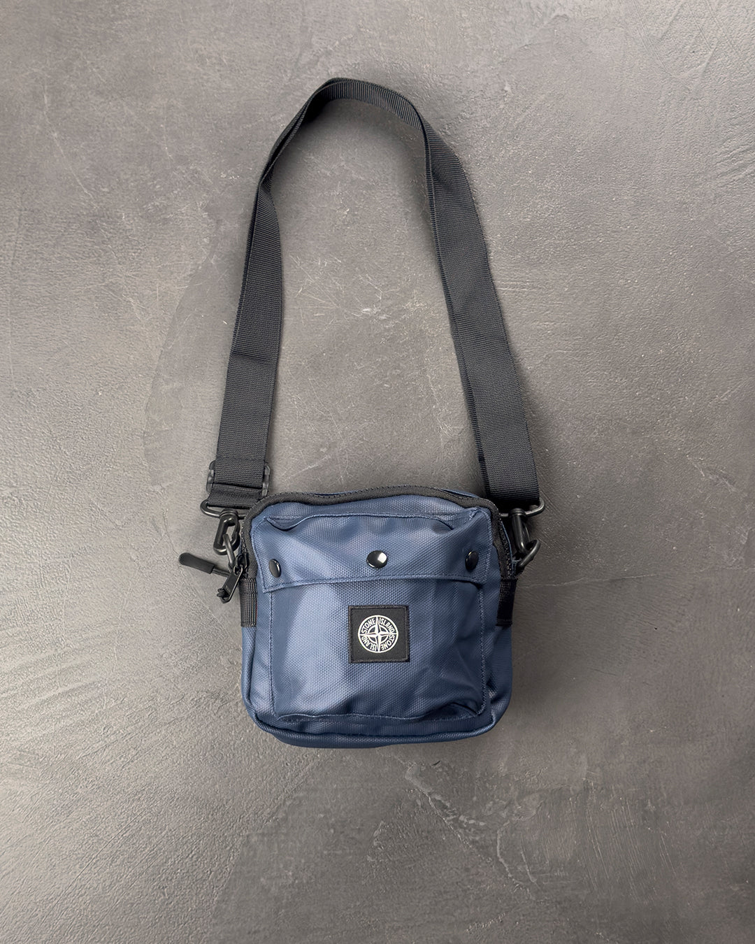 90270 MUSSOLA GOMMATA CANVAS PRINT Belt bag Blue